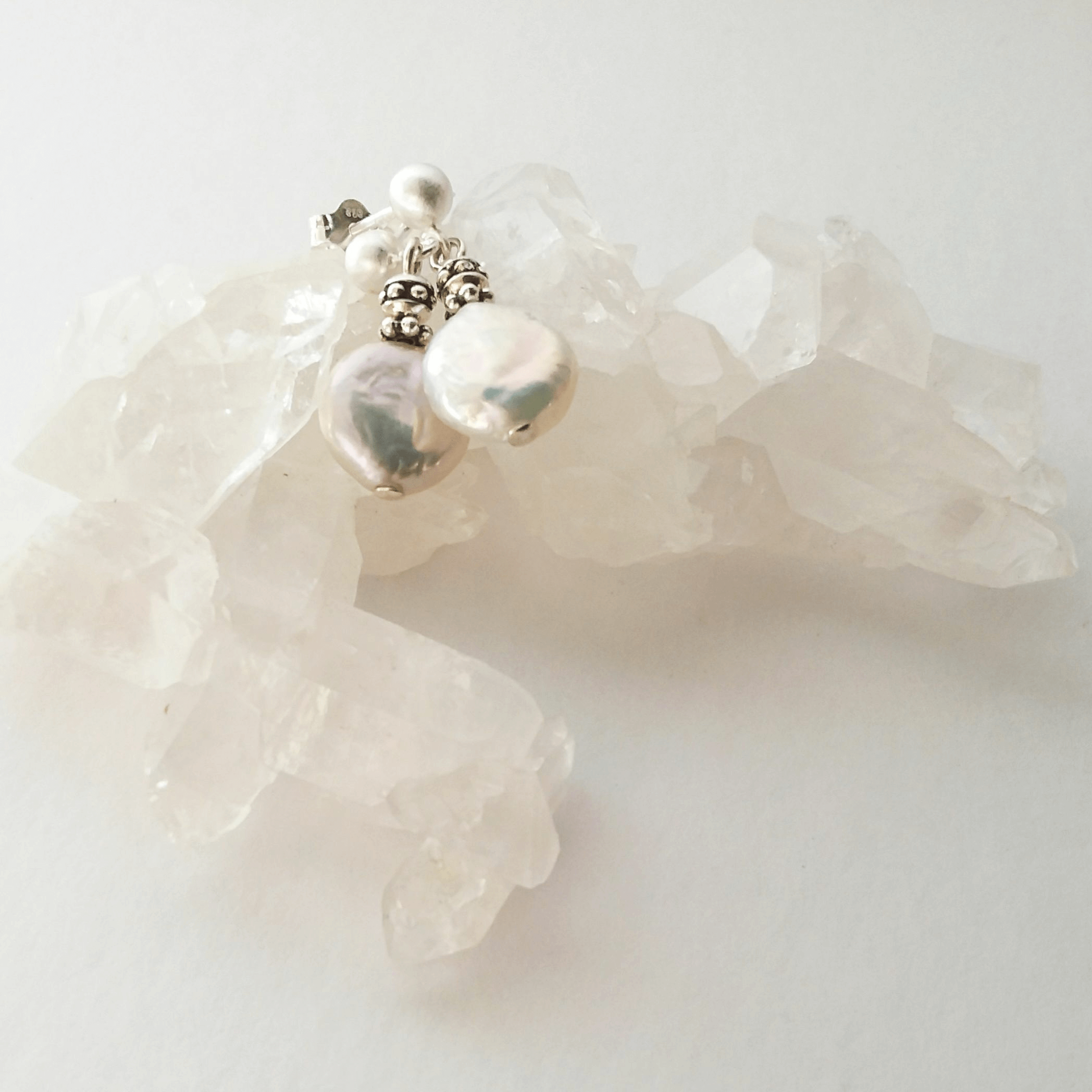 Freshwater Pearl Petite Stud Earrings