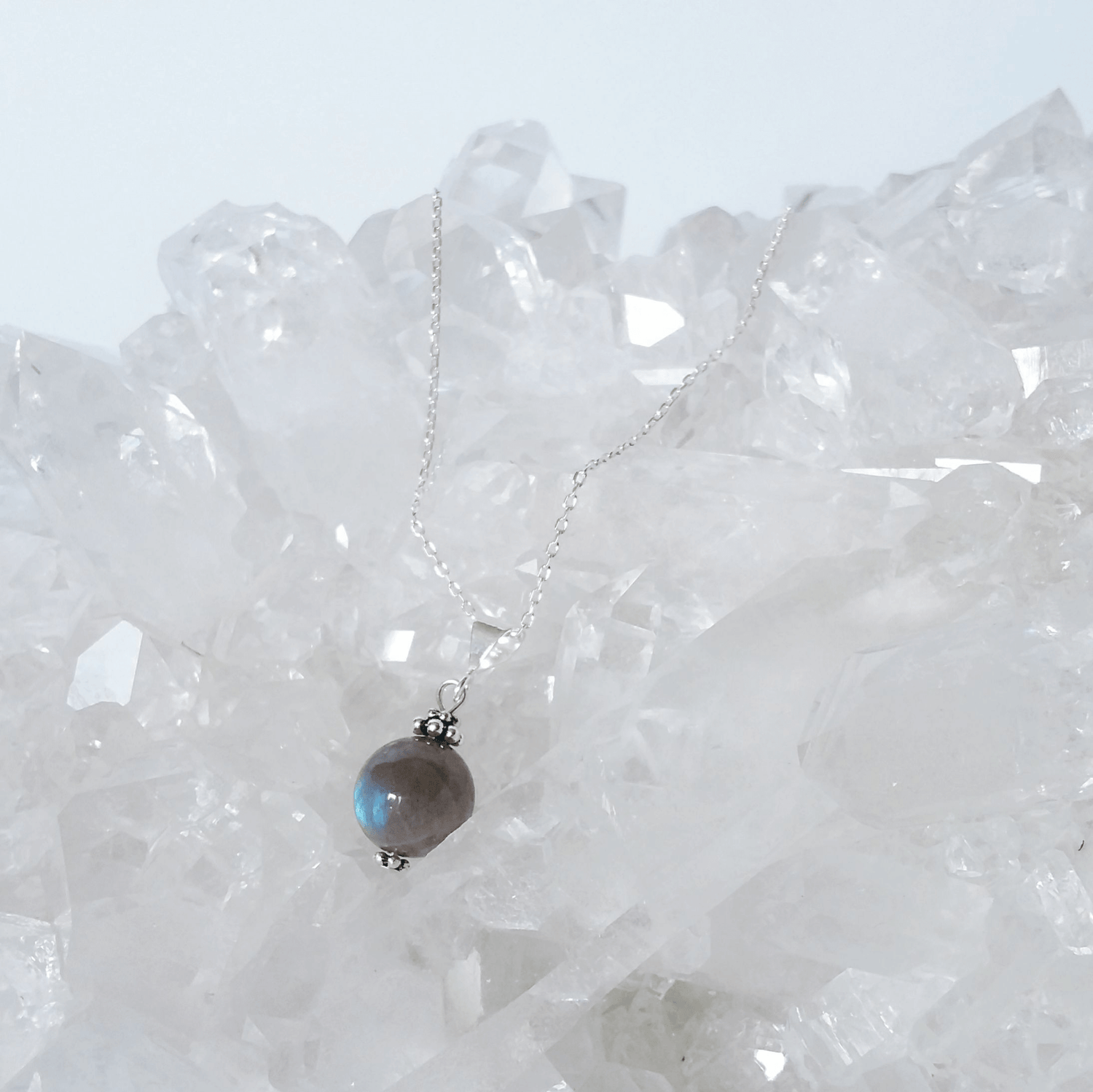 Labradorite Single Gem Necklace