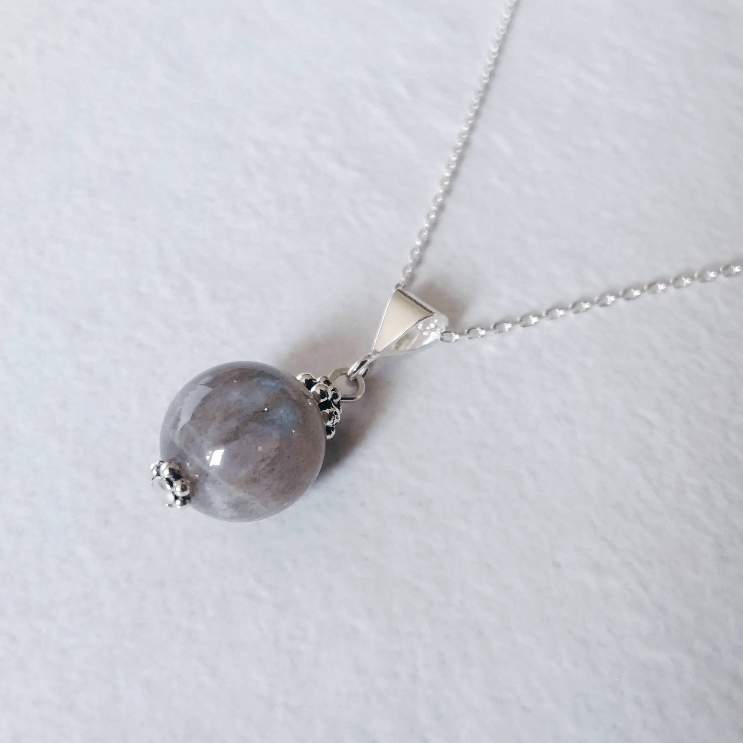 Labradorite Single Gem Necklace