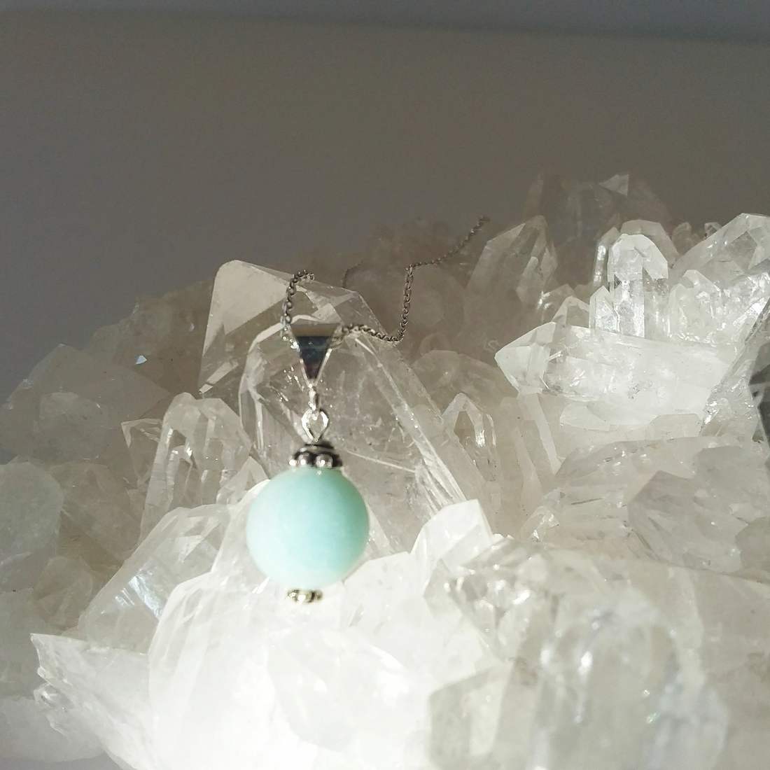 Amazonite Single Gem Necklace