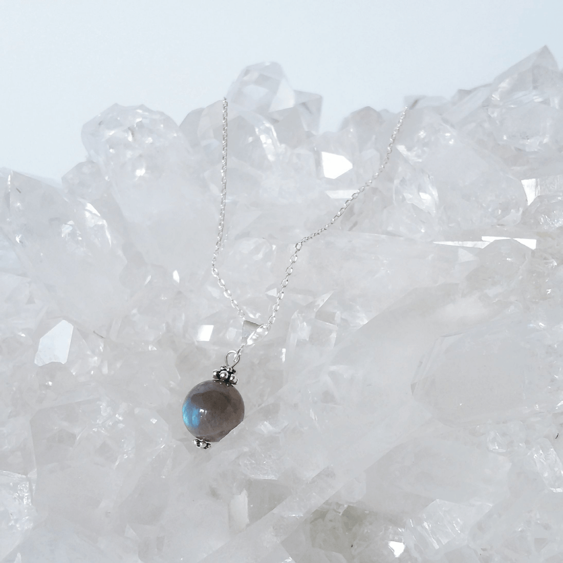Labradorite Single Gem Necklace