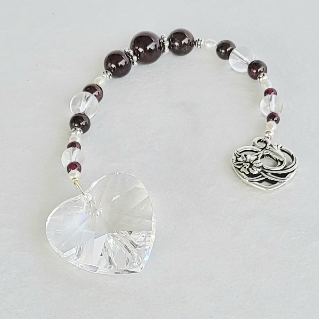 Red Garnet Light-catcher / Pendulum