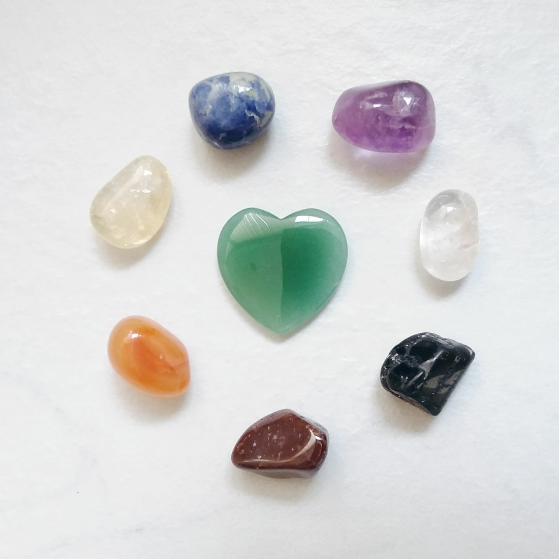 Chrysalis of Tumbled Healing Stones